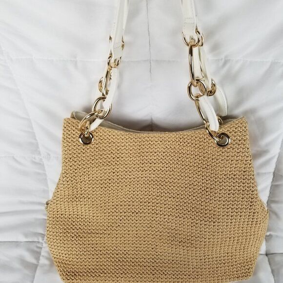 I.N.C Trippii Medium Straw Tote Bag INC Exclusive Macys International Concepts - Picture 2 of 9